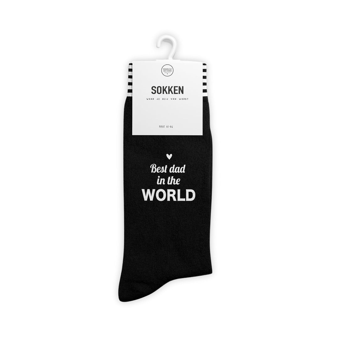 Leuke Sokken / Best dad in the WORLD -  Maat 40-46