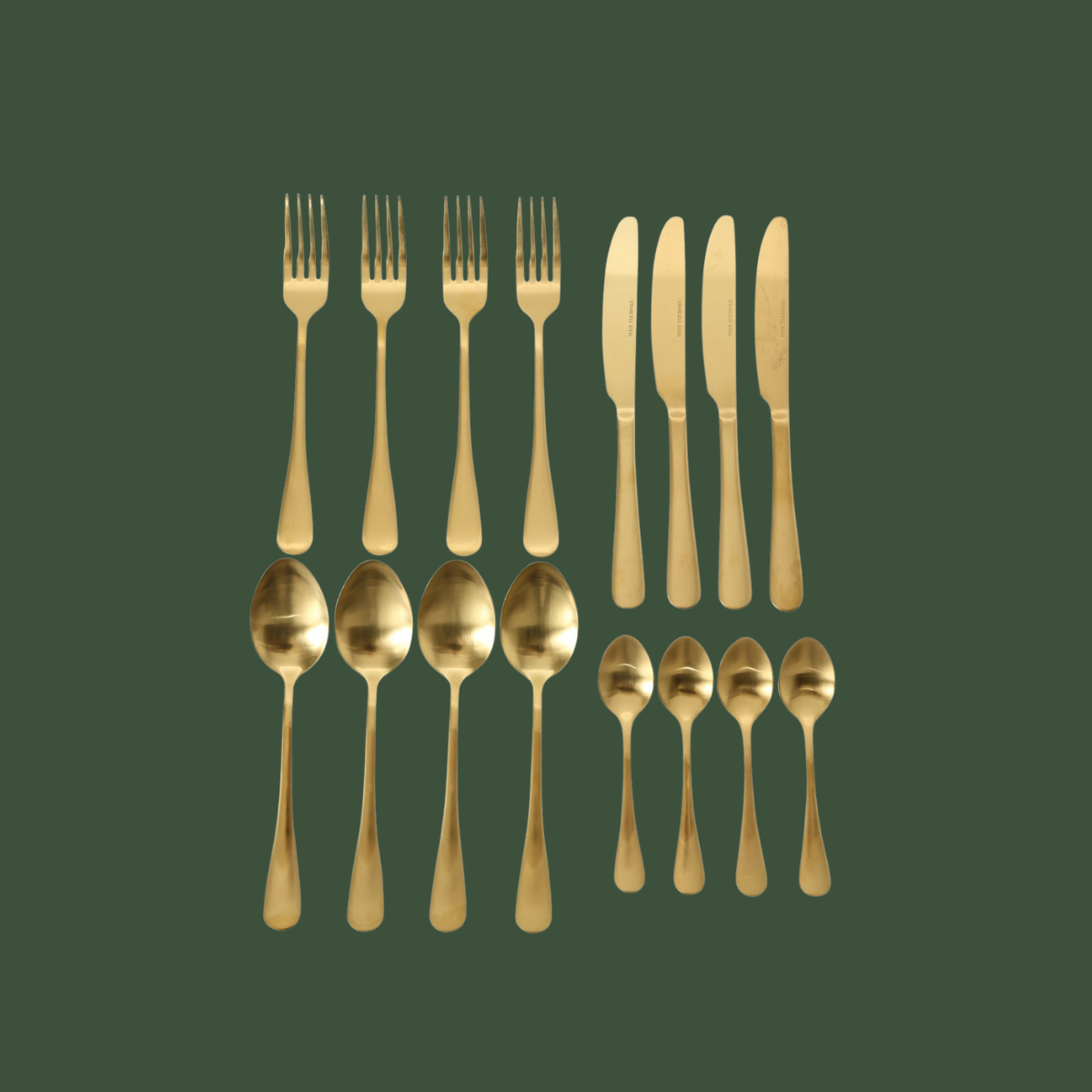 Cutlery set 16-piece Landlord gold