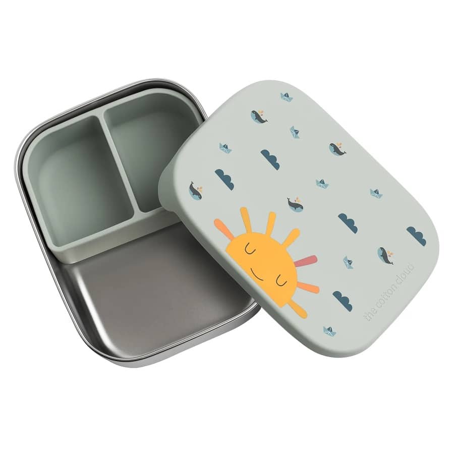 Rvs Lunchbox/Brooddoos - Origami - The Cotton Cloud