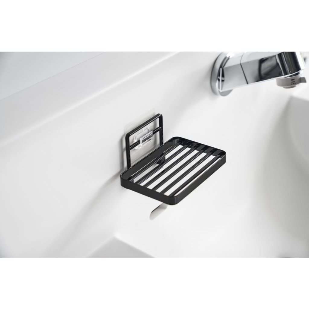 Yamazaki Film hook Soap Dish Holder Black