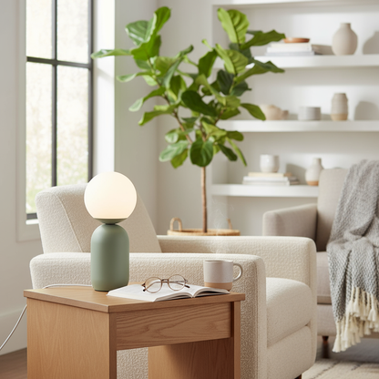 Tafellamp Stella groen By Kubbick