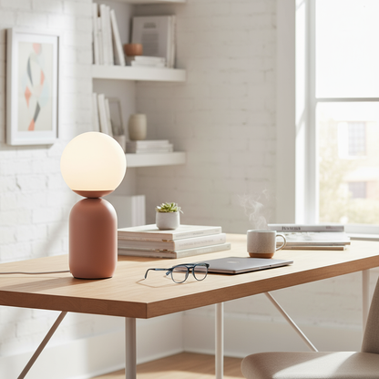 Tafellamp Stella terracotta By Kubbick