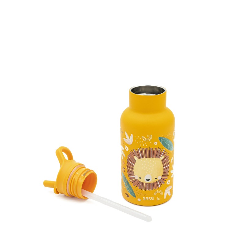 Drinkfles kind RVS geïsoleerd - 350 ml - Chompy de Leeuw