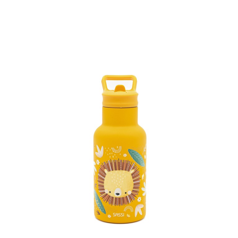 Drinkfles kind RVS geïsoleerd - 350 ml - Chompy de Leeuw