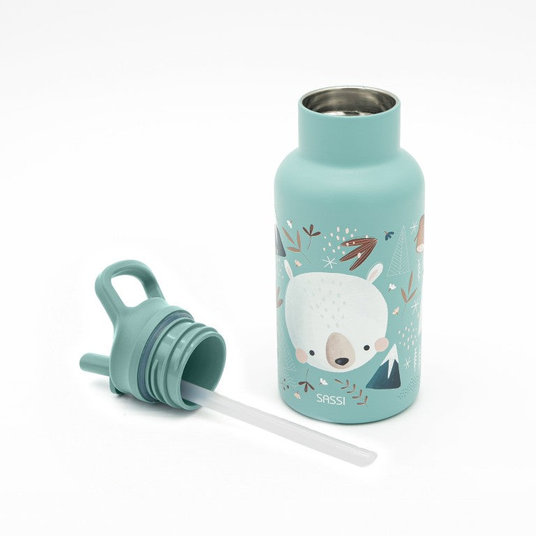 Drinkfles kind RVS geïsoleerd - 350 ml - Munchy de Beer