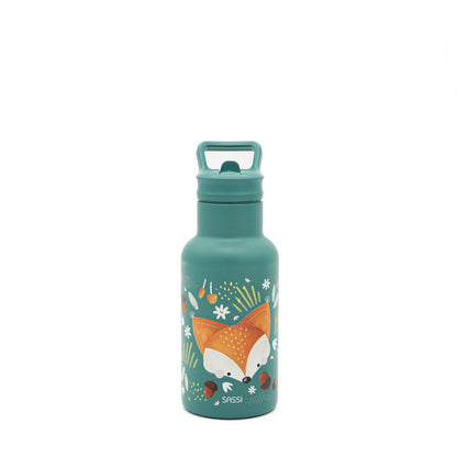 Drinkfles kind RVS geïsoleerd - 350 ml - Crunchy de Vos