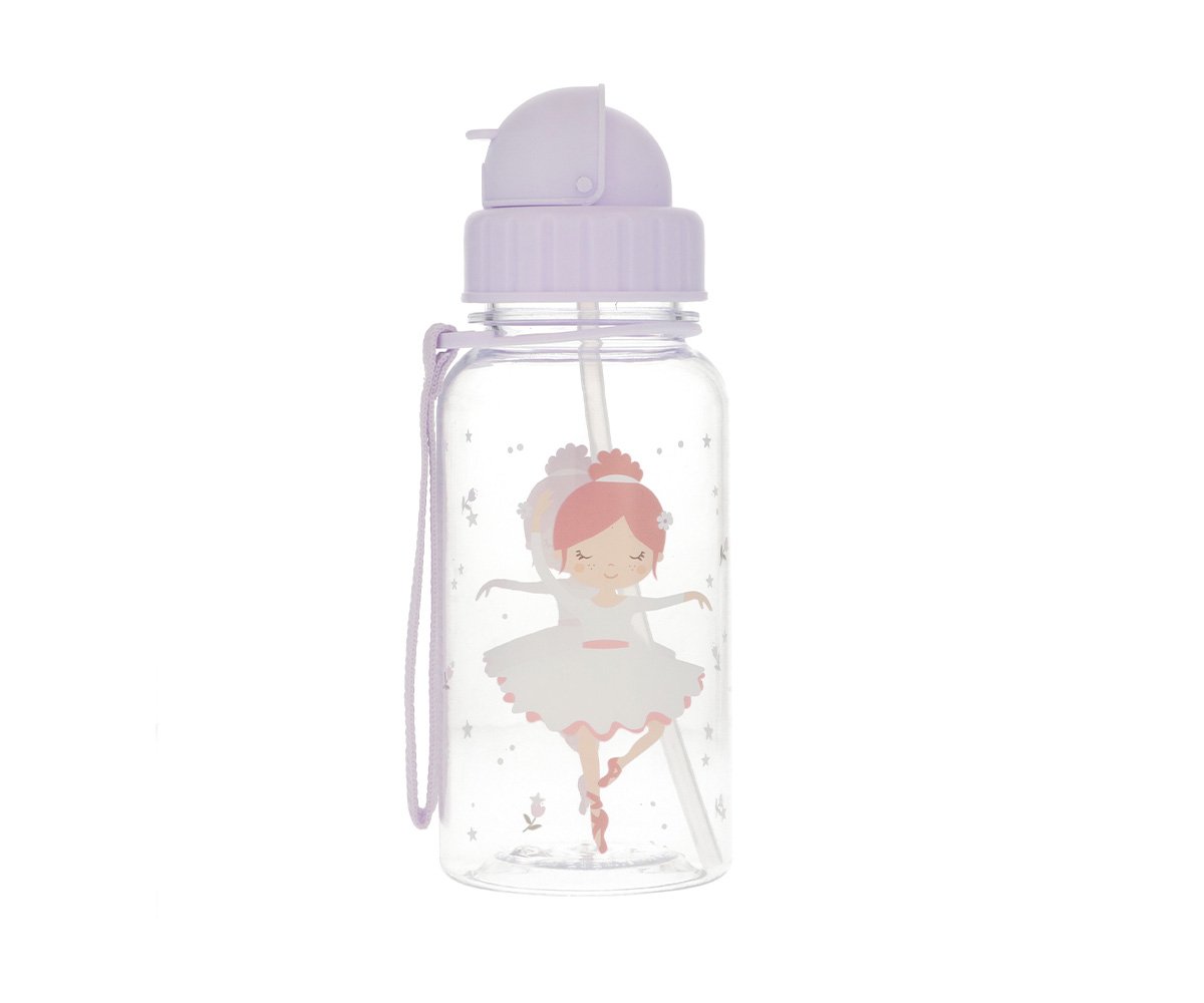 Tutete Kids Tritan drinkfles 500ml | Ballerina-illustratie