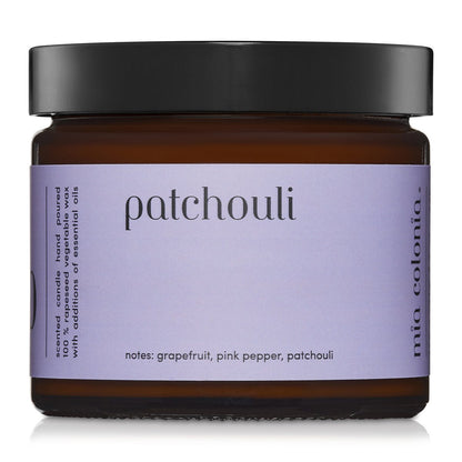 Scented candle &quot;Patchouli&quot; Mia Colonia