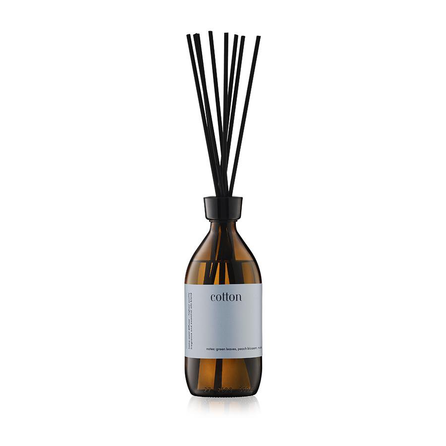 Geurstokjes "Katoen" 250 ml Mia Colonia