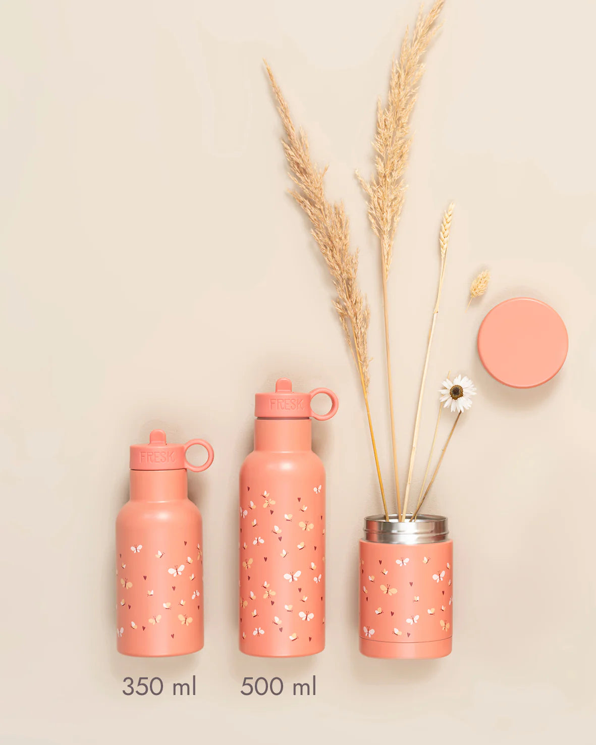 Fresk Thermosfles / Drinkfles  500 ml Butterfly
