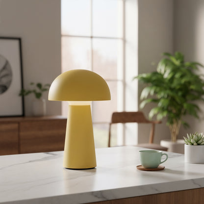 Move Me oplaadbaar draadloze LED tafellamp geel