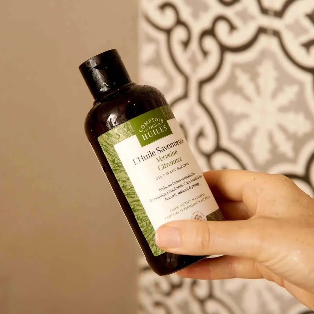 Biologische douche &amp; badolie - Lemon &amp; Verbena - Comptoir des Huiles